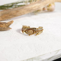 Mystic Gemstone Boho Cuff Bracelet