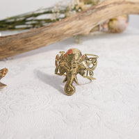Ganesha Adjustable Cuff Bracelet