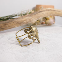 Ganesha Adjustable Cuff Bracelet