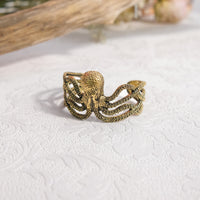 Octopus Wrap Cuff Adjustable  Bracelet