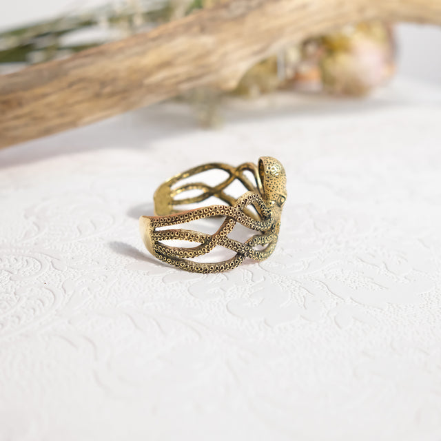 Octopus Wrap Cuff Adjustable  Bracelet