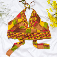 Reversible Retro Halter Top