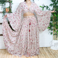 Nova Whisper Flowy Skirt Set