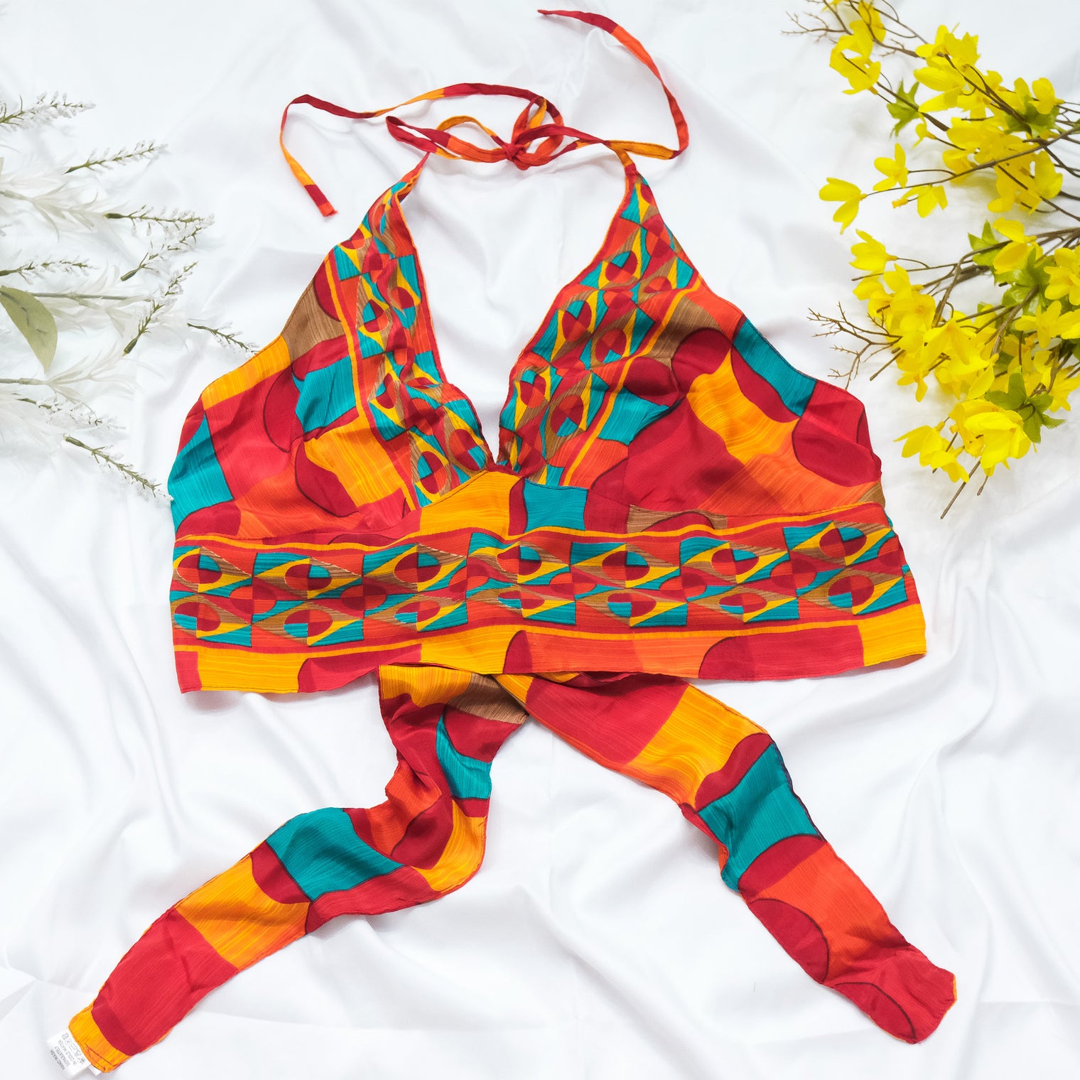 Reversible Retro Halter Top