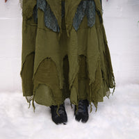 Dusty Moon Layered Wrap Skirt