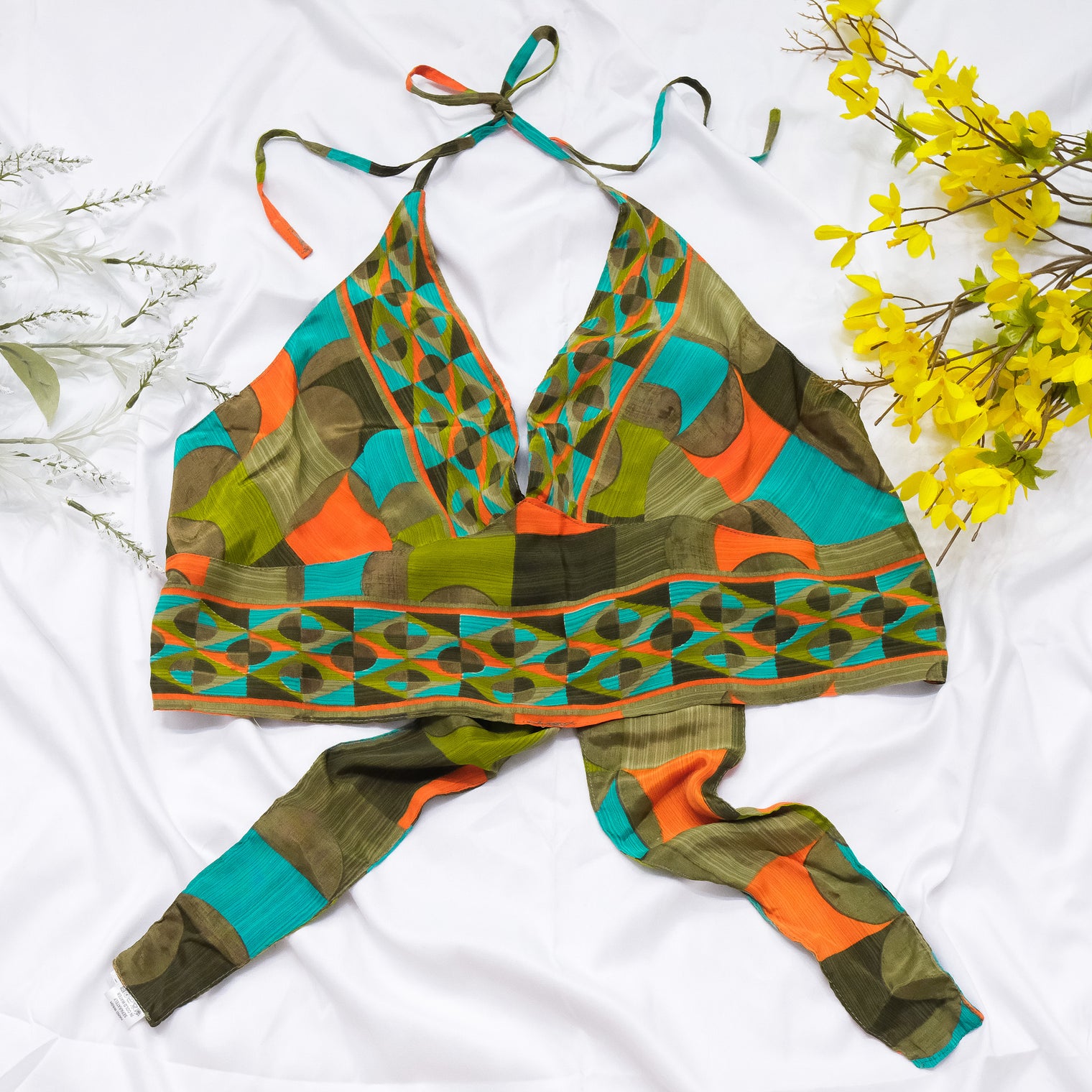 Reversible Retro Halter Top