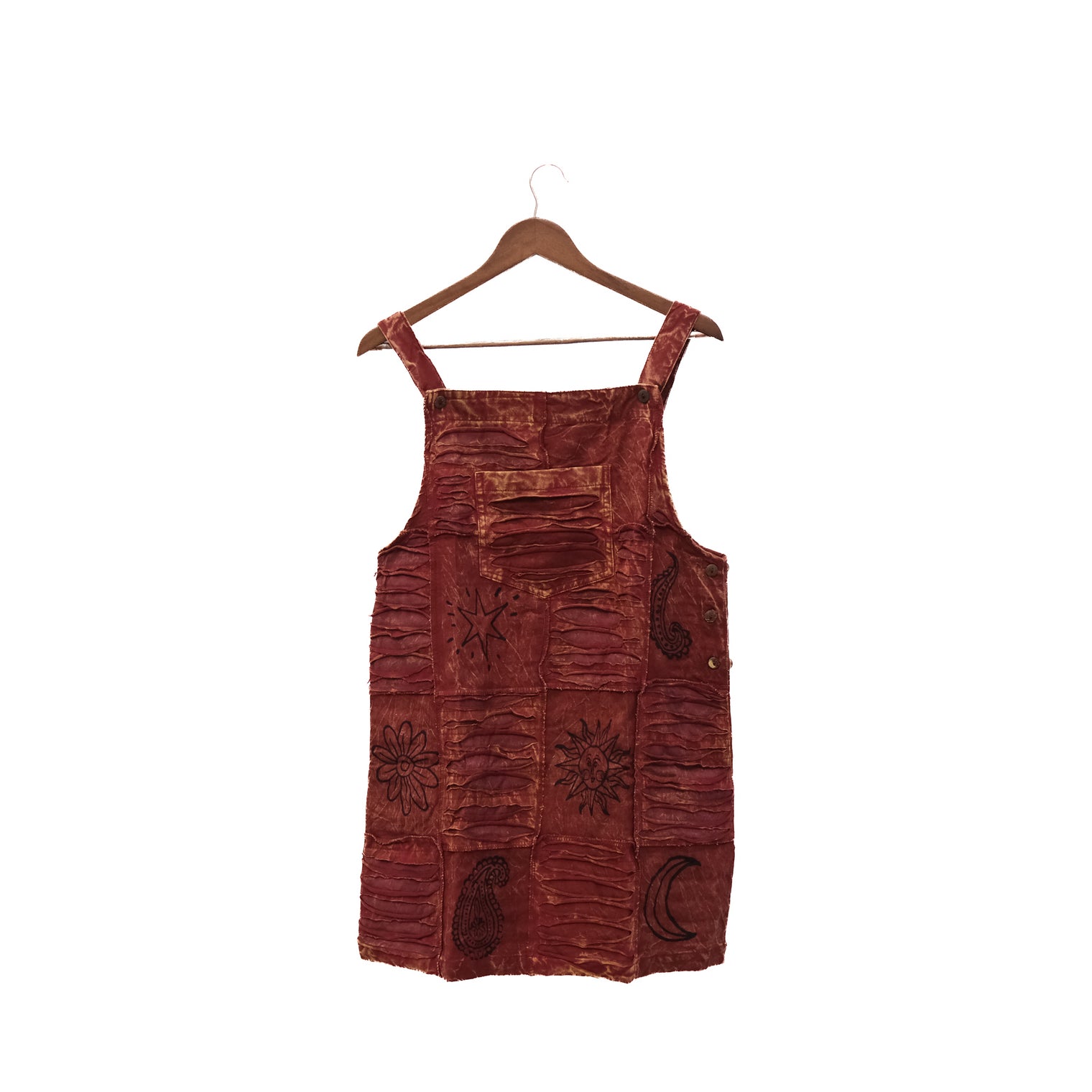 Patchwork Ribbed Cotton Mini Dress