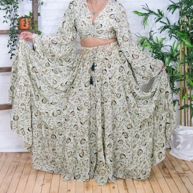 Nova Whisper Flowy Skirt Set