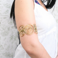 Moon Goddess Arm Cuff Bracelet