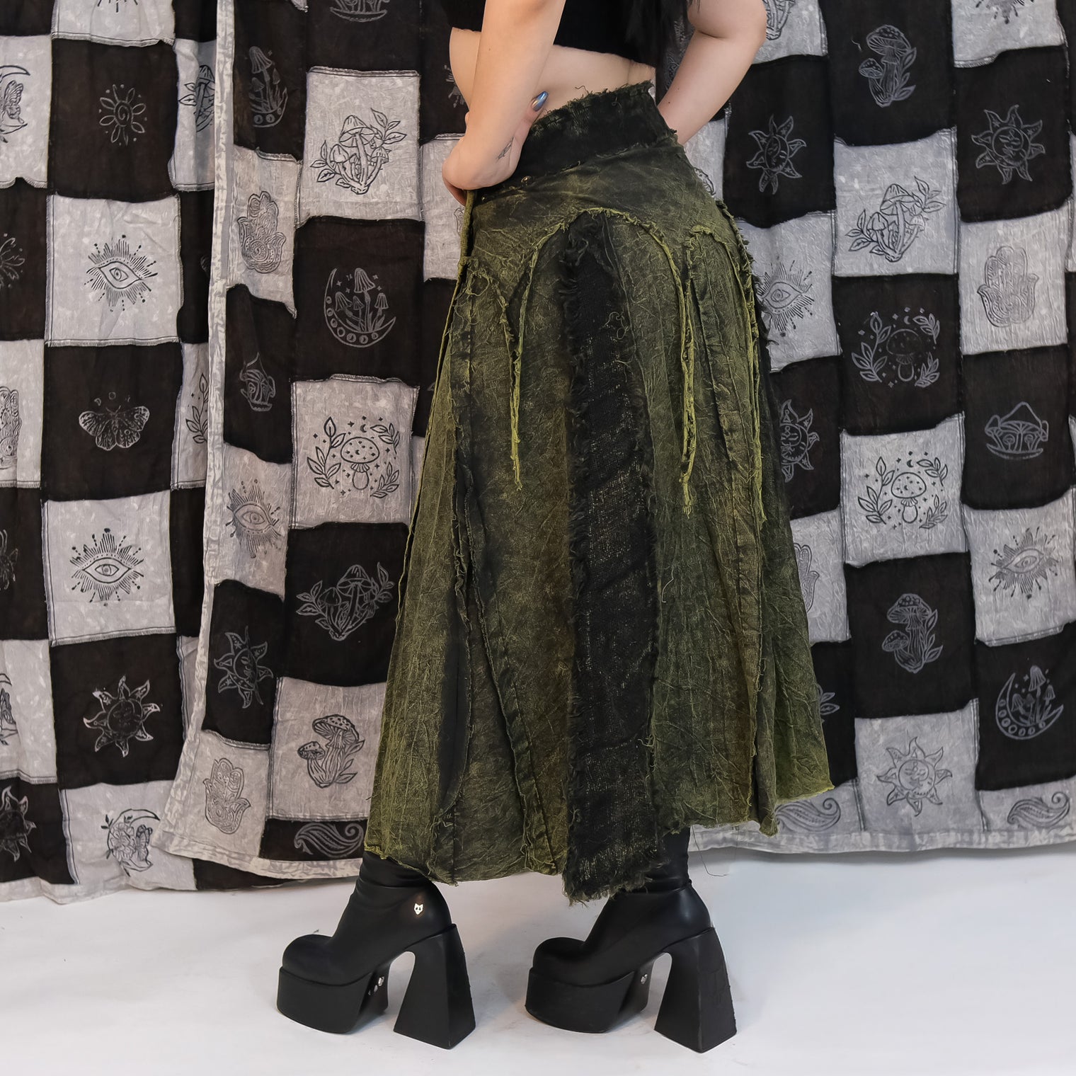 Festival Fairy Grunge Wrap Skirt