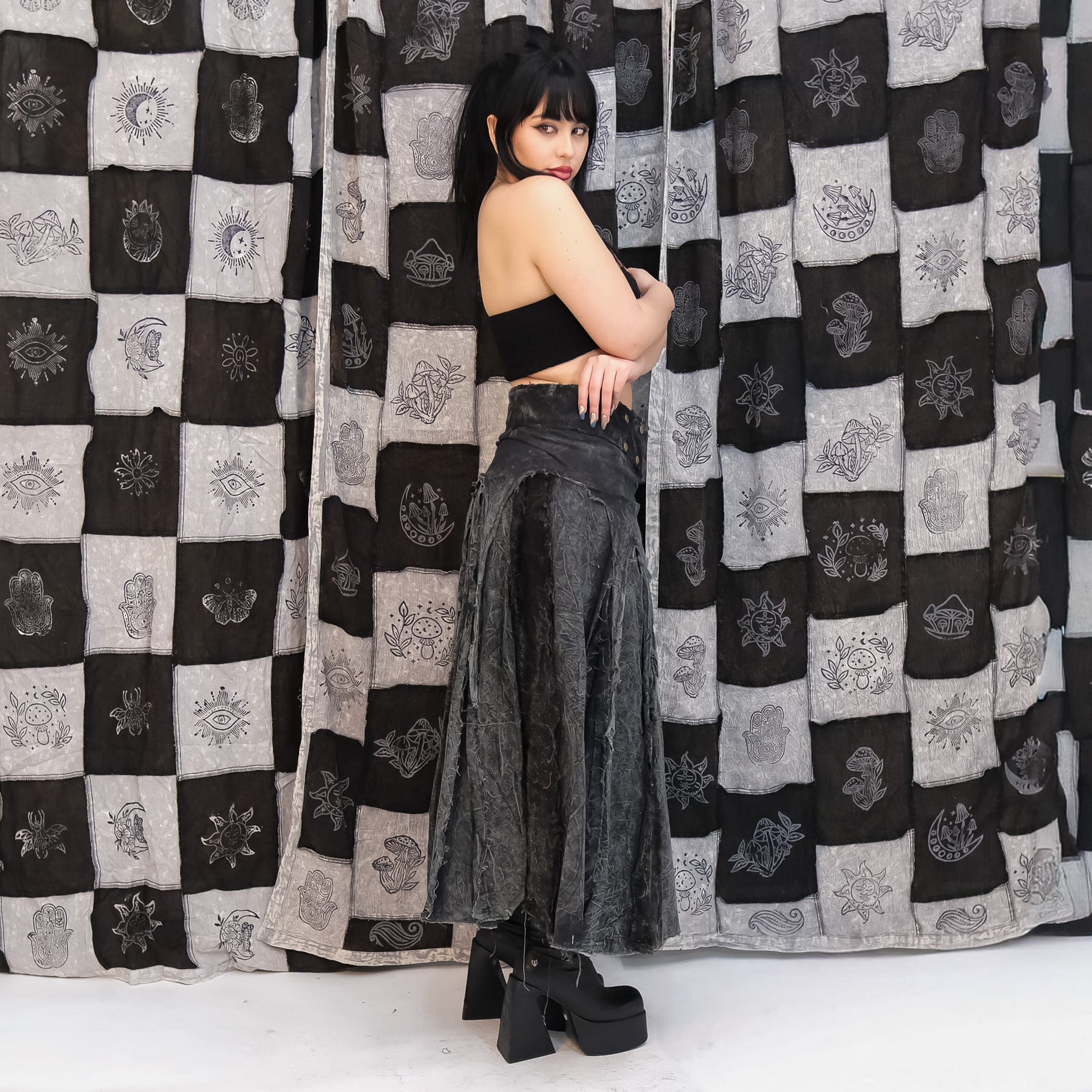 Festival Fairy Grunge Wrap Skirt