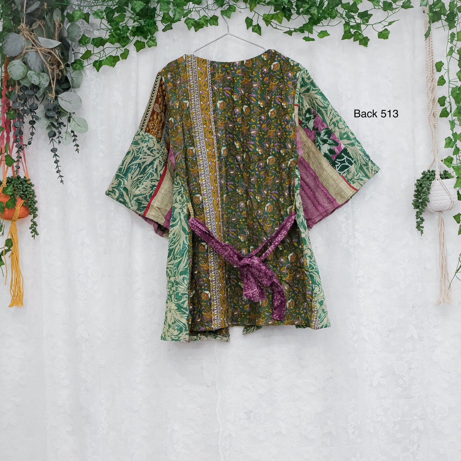 Kantha Short Kimono