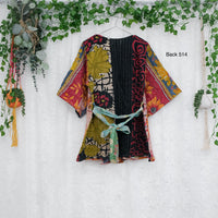 Kantha Short Kimono