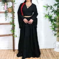 Solstice Skirt with Ruffle Sleeve Top