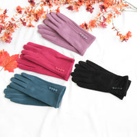 Women Touch Screen Gloves with Fleece Lining
