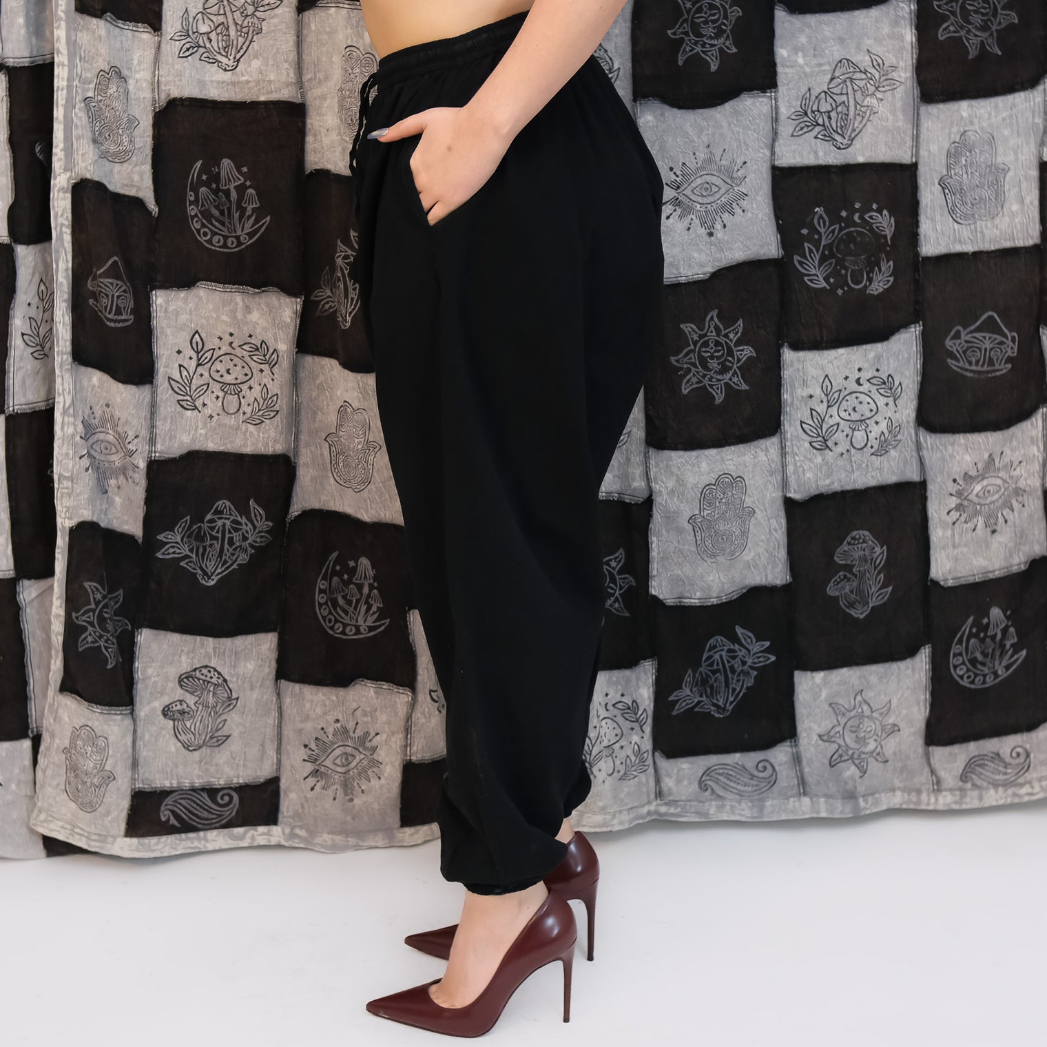 Boho Cotton Unisex Harem Pants