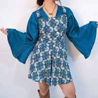 Boho Breeze Flowy Wide Leg Rompers