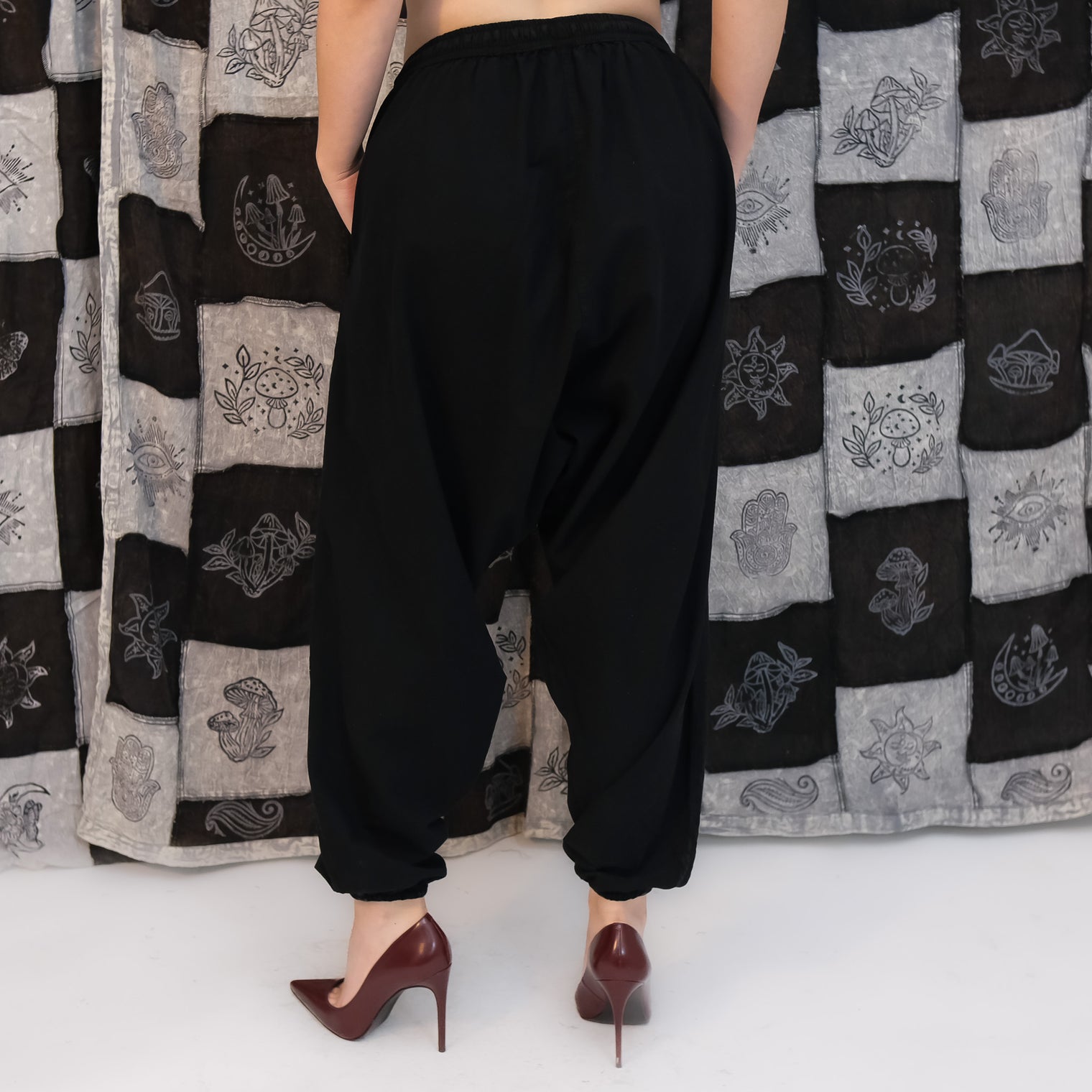 Boho Cotton Unisex Harem Pants