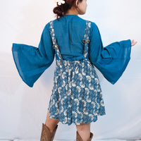 Boho Breeze Flowy Wide Leg Rompers