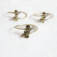 Golden Elephant Spirit Cuff Bracelet