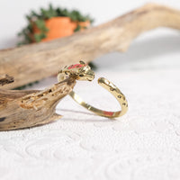 Golden Leopard Adjustable Cuff Bracelet