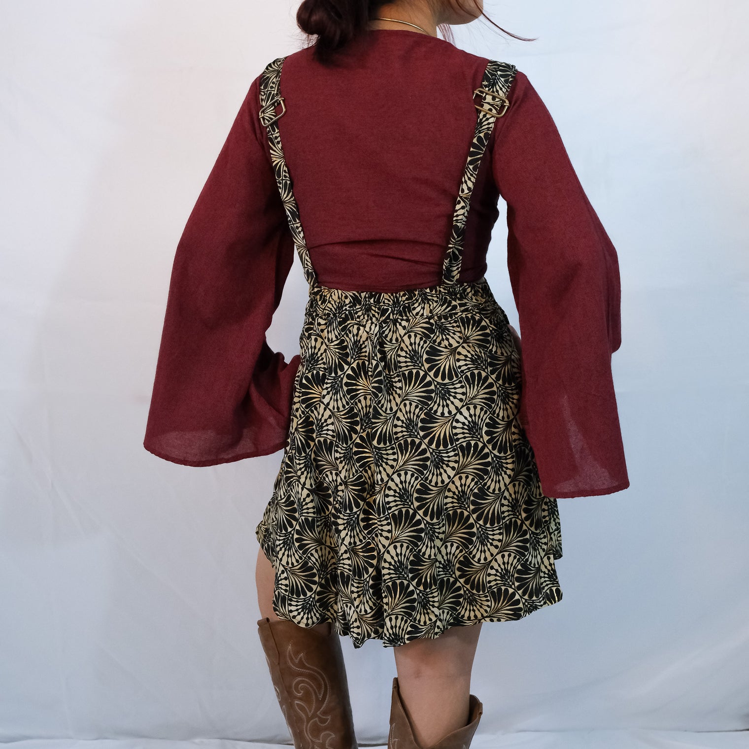 Boho Breeze Flowy Wide Leg Rompers