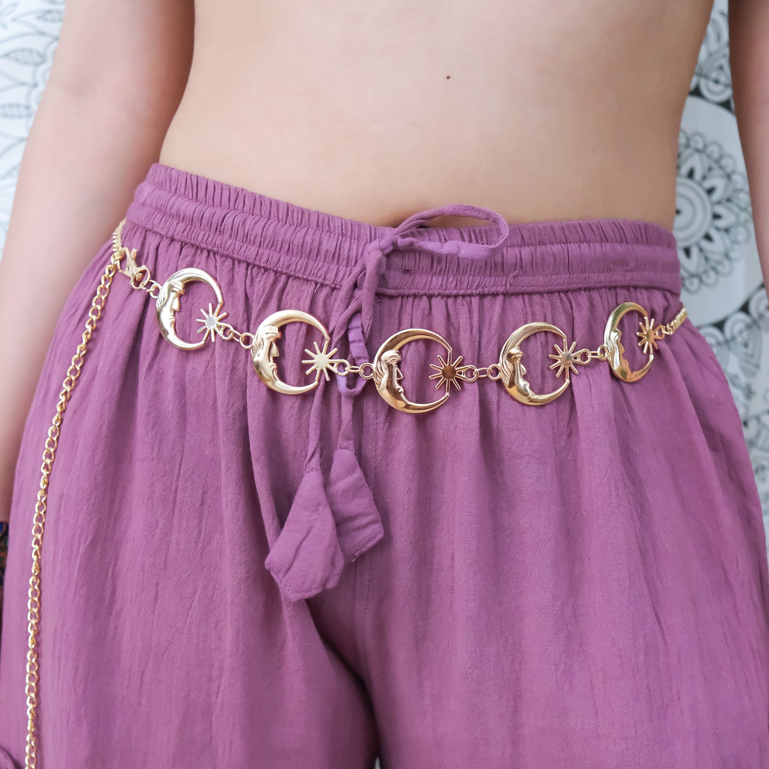 Wicca Whimsical Waist Chain Belt