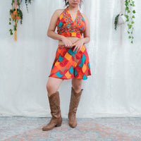 Reversible Retro Halter Top
