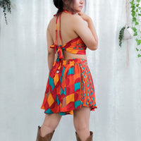 Reversible Retro Halter Top