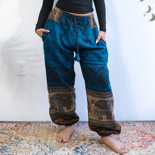 Wool Blend Unisex Winter Pants