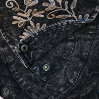 Boho Stonewashed Crossbody  Fringe Bag