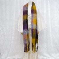 Oversized Plaid Winter Scarfs