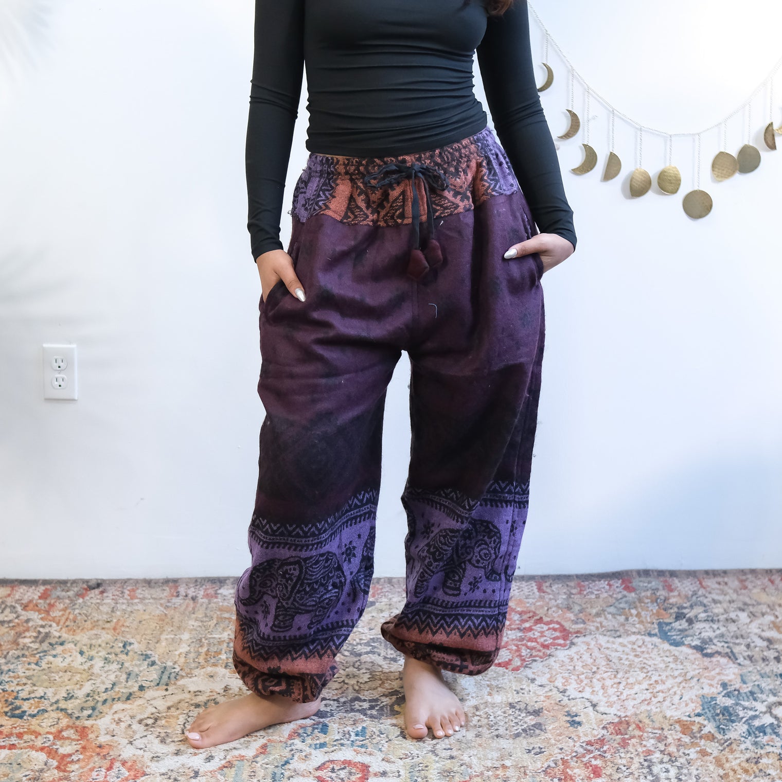 Wool Blend Unisex Winter Pants