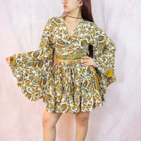 Luna Flare Mini Skort Set with Pockets