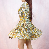 Luna Flare Mini Skort Set with Pockets