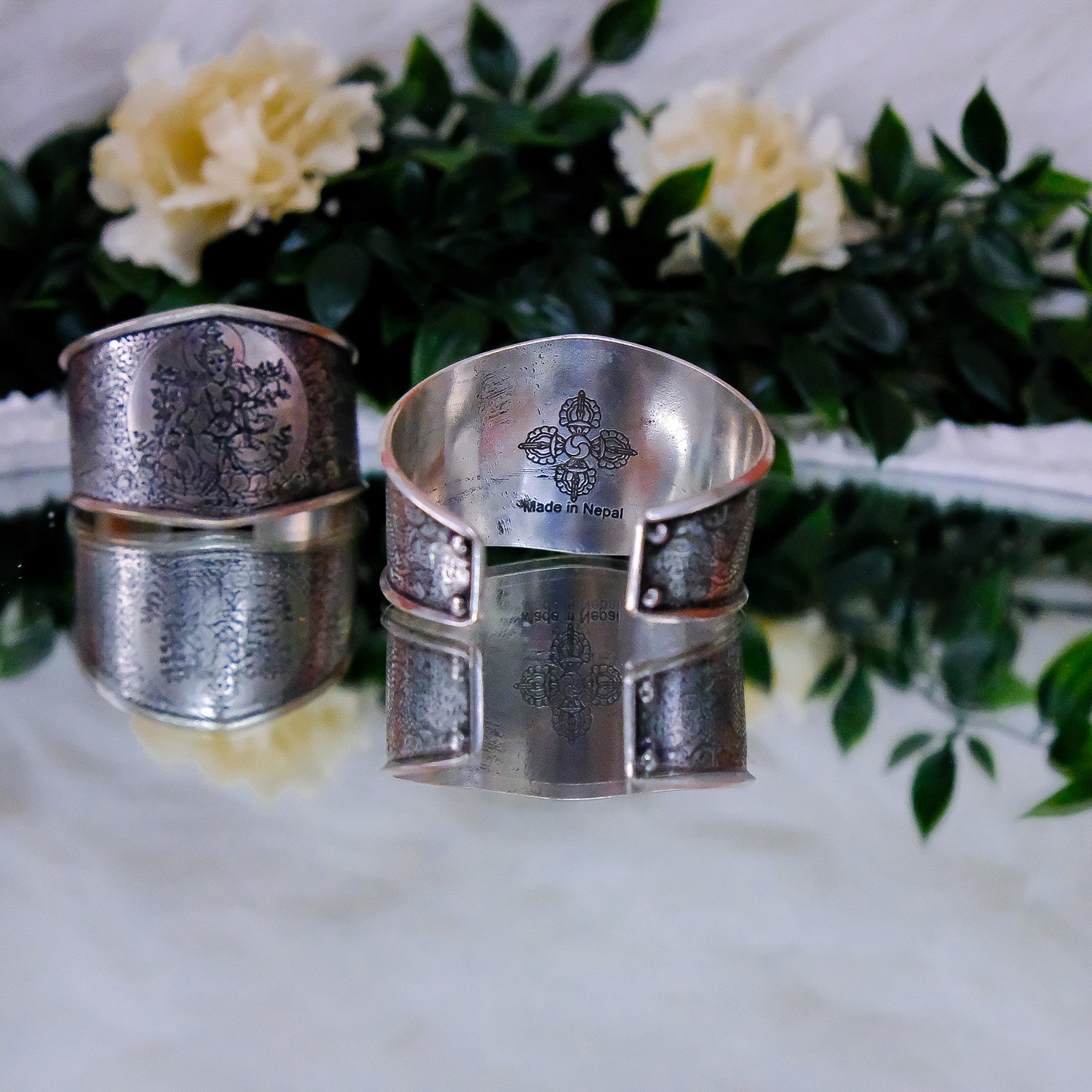 Ethnic Tara Engraved Bracelet