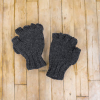 Crocheted Unisex Merino Wool Convertible Gloves/Mittens