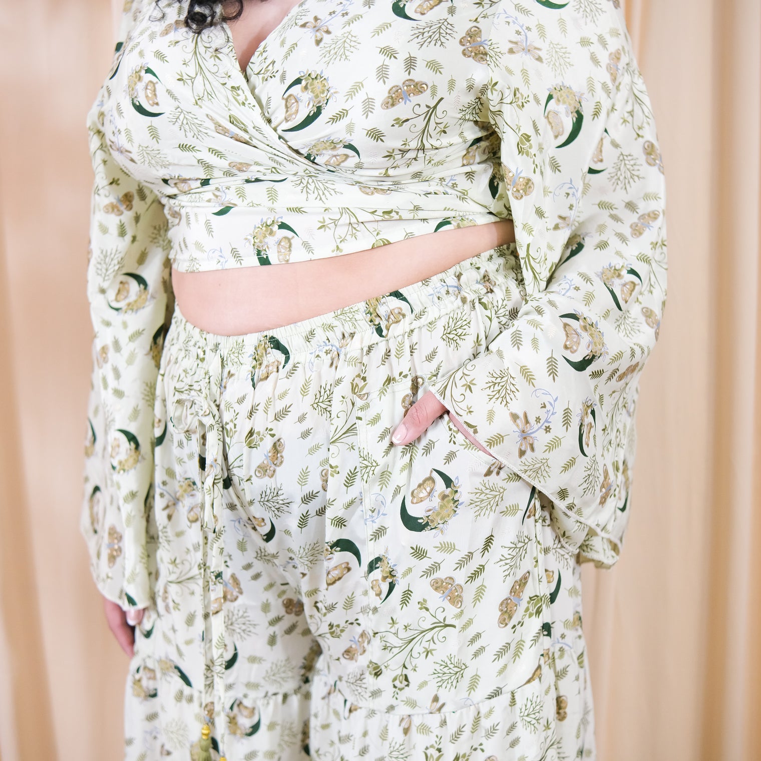 Starweaver Flowy Pants with Bell Sleeve Top