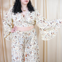 Starweaver Flowy Pants with Bell Sleeve Top