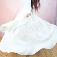 Moonlit Boho Duster with Ruffle Sleeve