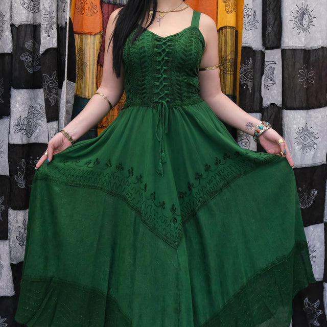 Fairycore Lace Up Dress