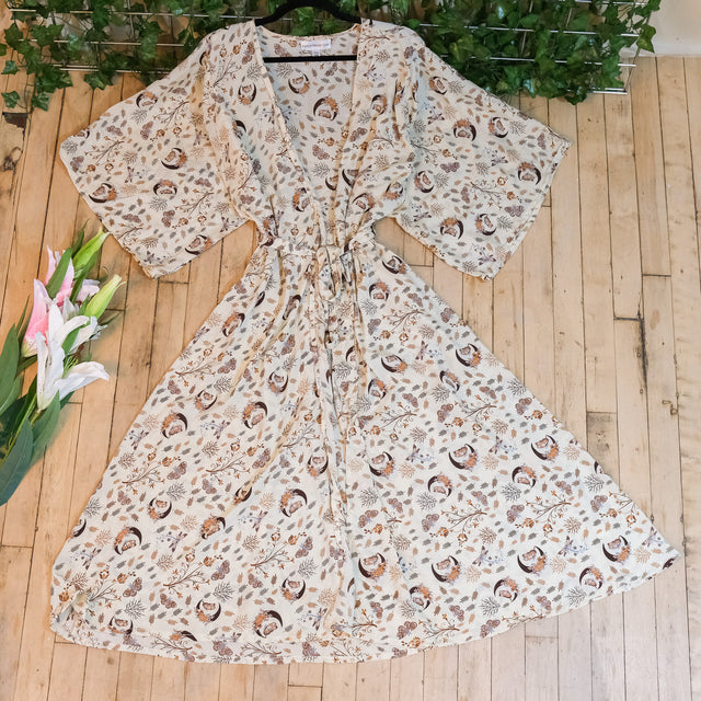 Blushwood Long Duster with Pockets