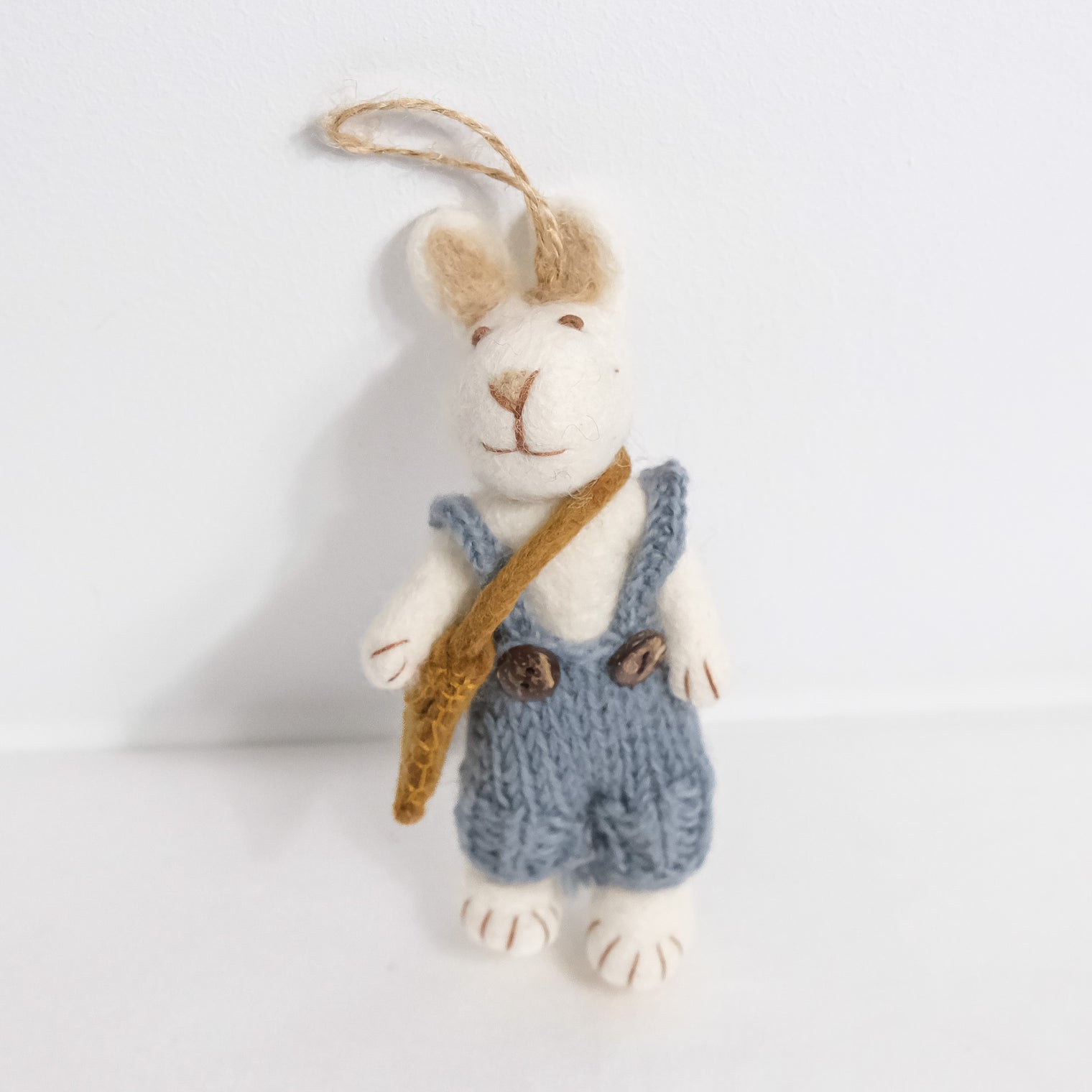 Needle Felted Bunny Ornaments