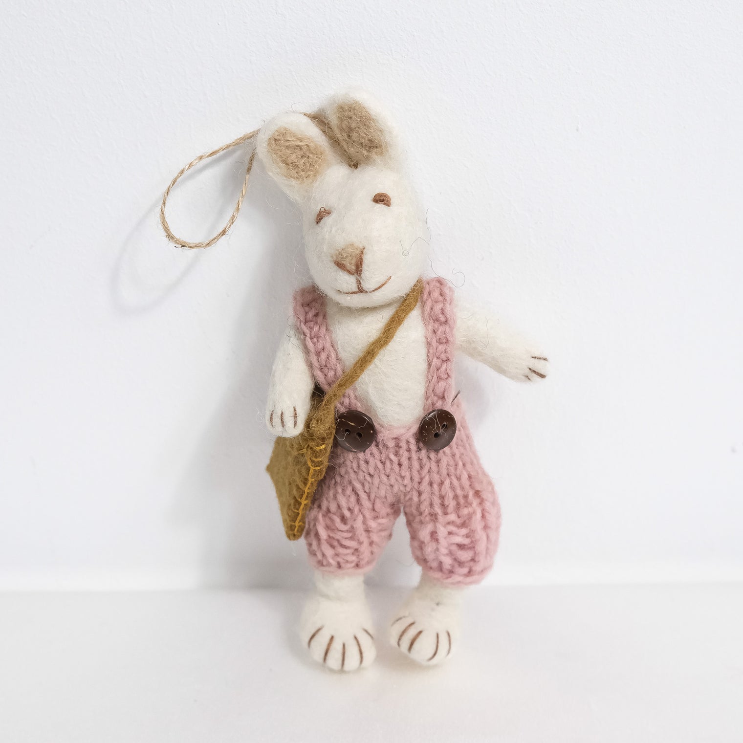 Needle Felted Bunny Ornaments