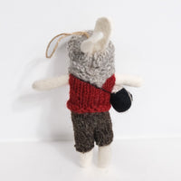 Needle Felted Bunny Ornaments