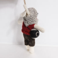 Needle Felted Bunny Ornaments