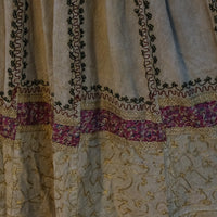 Hand Embroidered Flowy Batik Skirts