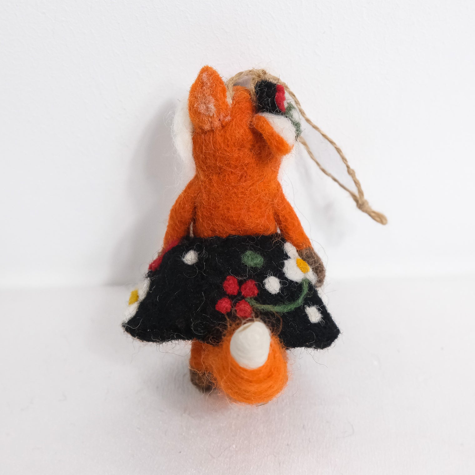 Needle Felted Fox Ornaments