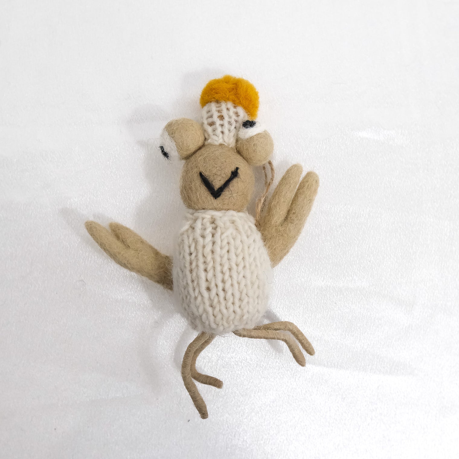 Handmade Felted Animal Ornaments