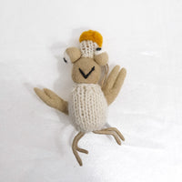 Handmade Felted Animal Ornaments